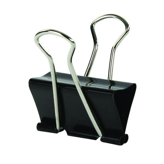 Q-Connect Foldback Clip 42mm Black (Pack of 10) KF01285