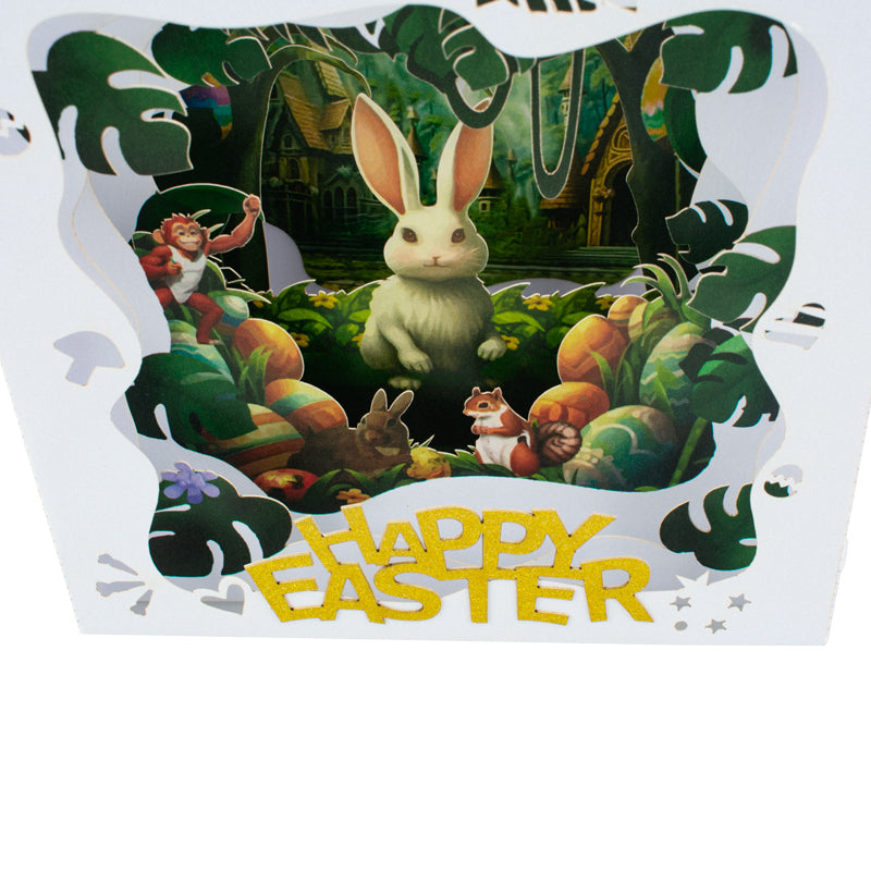 Springtime Wonders Celebration 3D Pop Up Easter Card