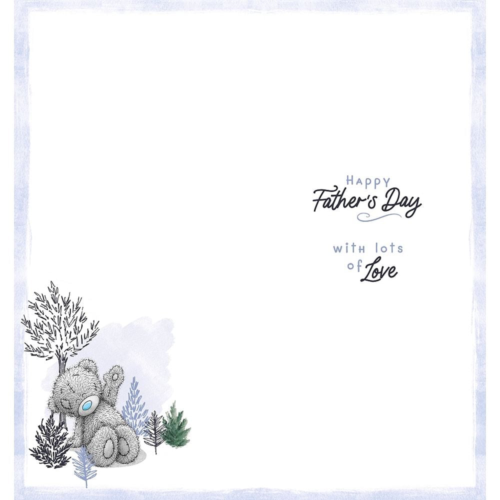 Bear Posting A Card Father's Day Card