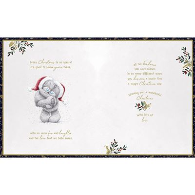 Bears On Sleigh Beautiful Girlfriend Boxed Christmas Card