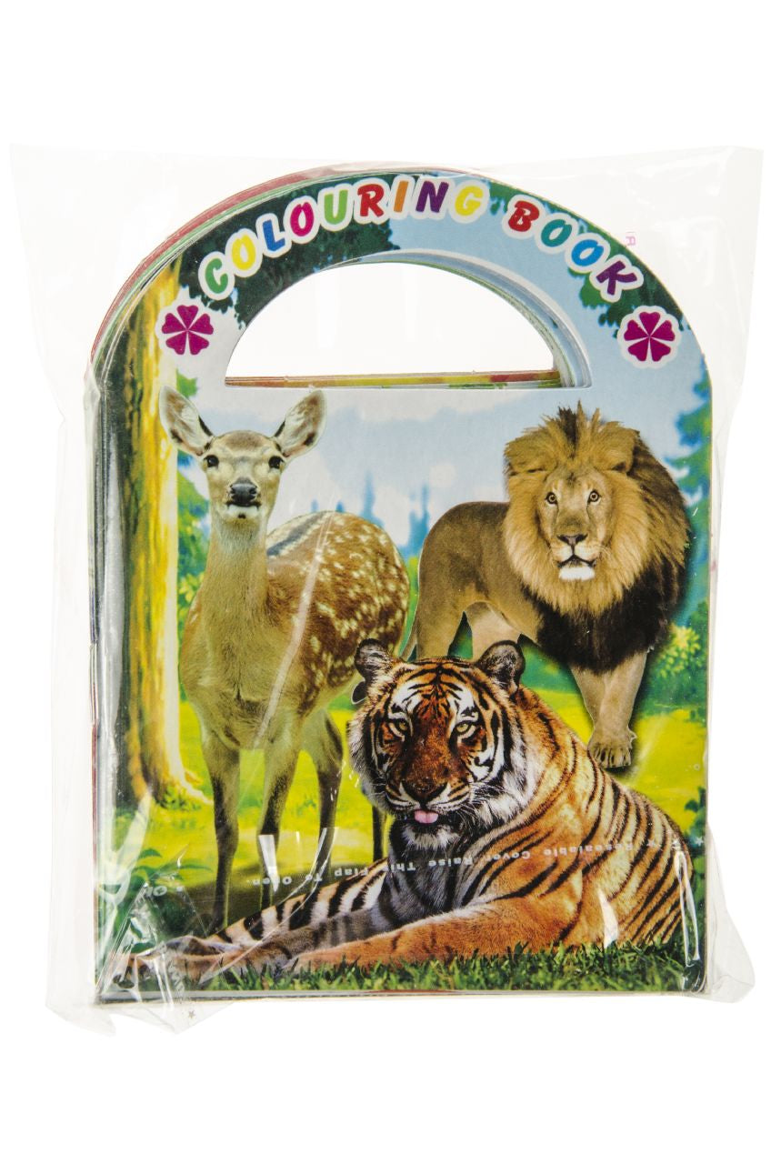 Single Coloring Mini Book With Stickers