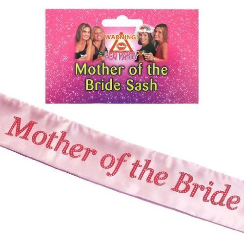 Sash Mother Of The Bride Pink