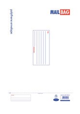 Pack of 25 Large Polythene Mail Bags 32 x 44cm