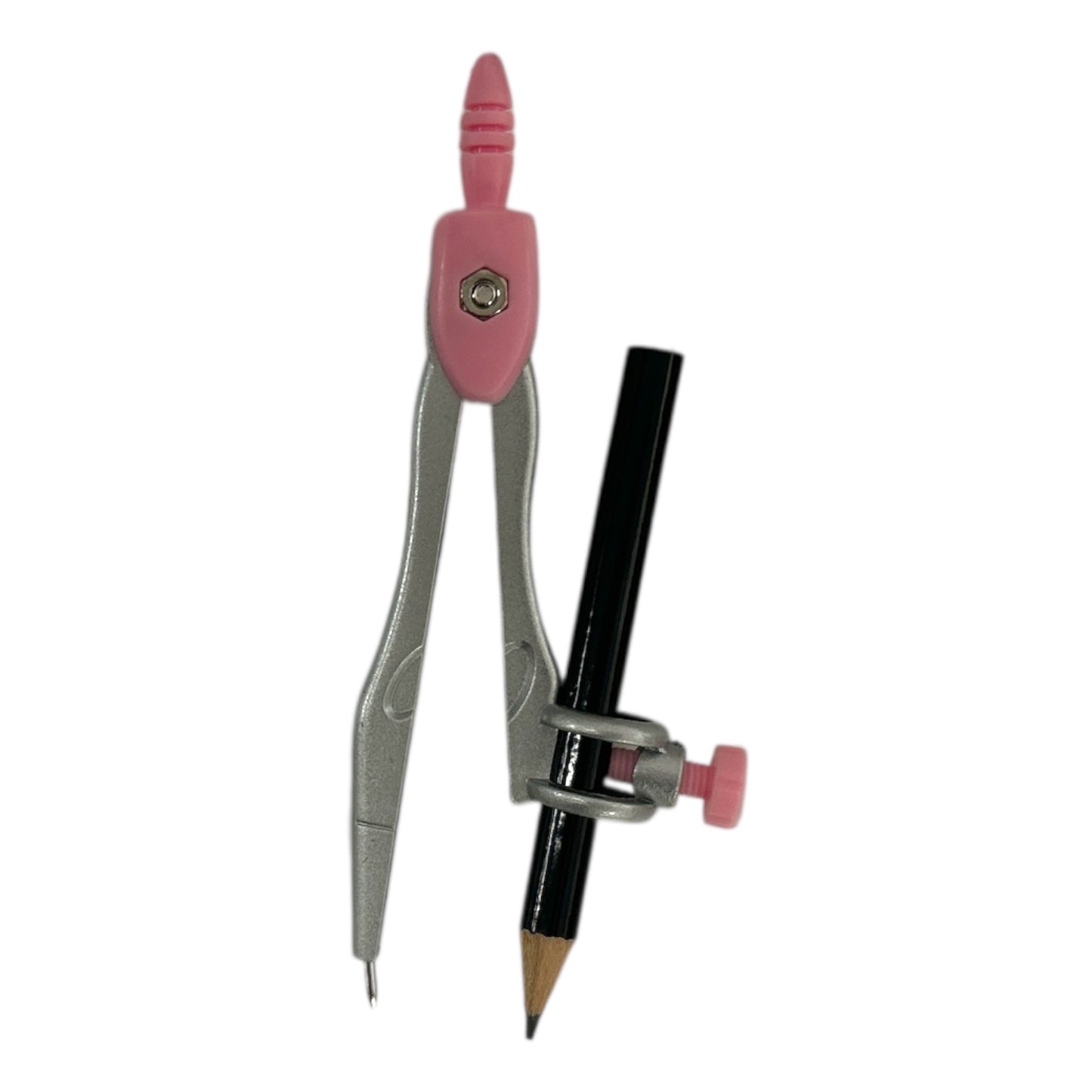 Pink Compass Divider with Pencil