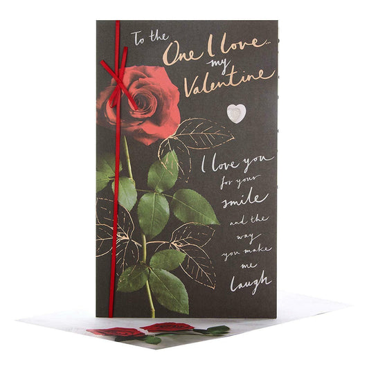 One I Love Valentine's Day Card 'I Love You'