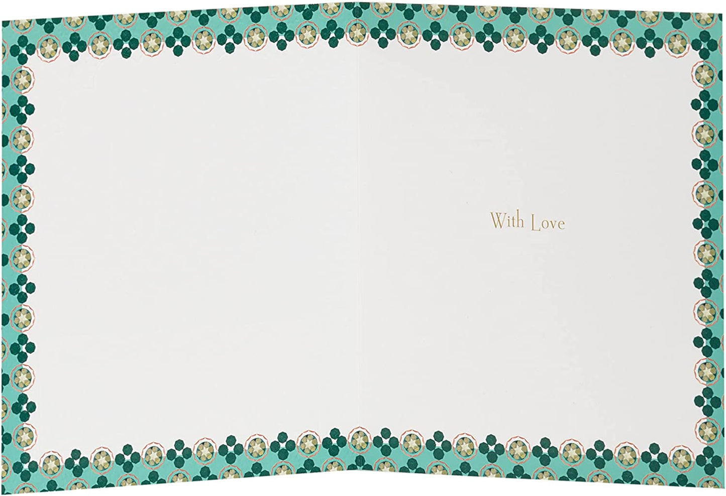 Beautiful Eastern Print Design Dad Birthday Card