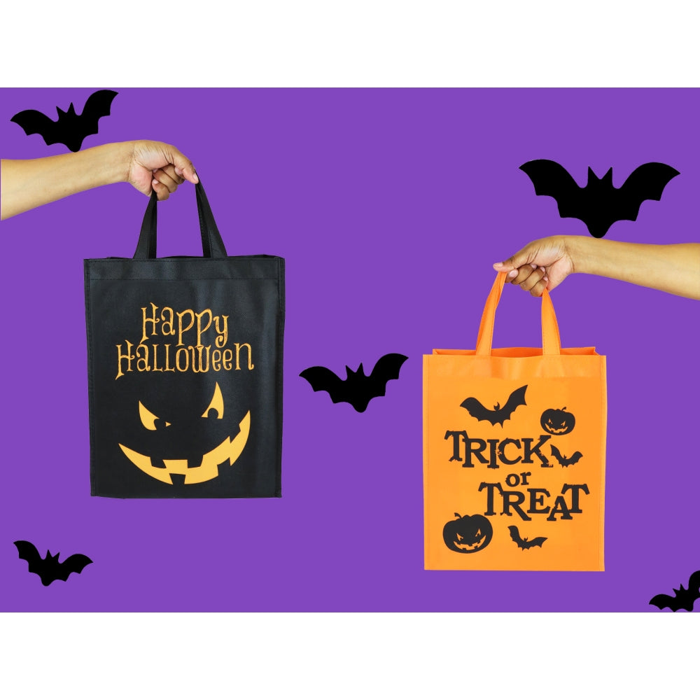 Pack of 2 Halloween Treat Bags 28cm x 34cm