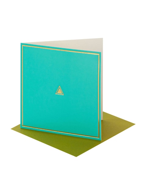 Turquoise Premium 'From Your Biggest Fan' Open Card Vivid Aura