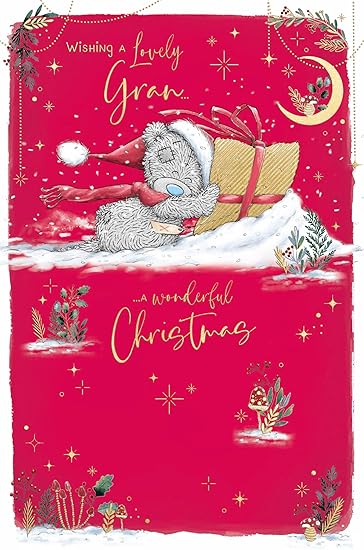 Lovely Gran Cute Christmas Card