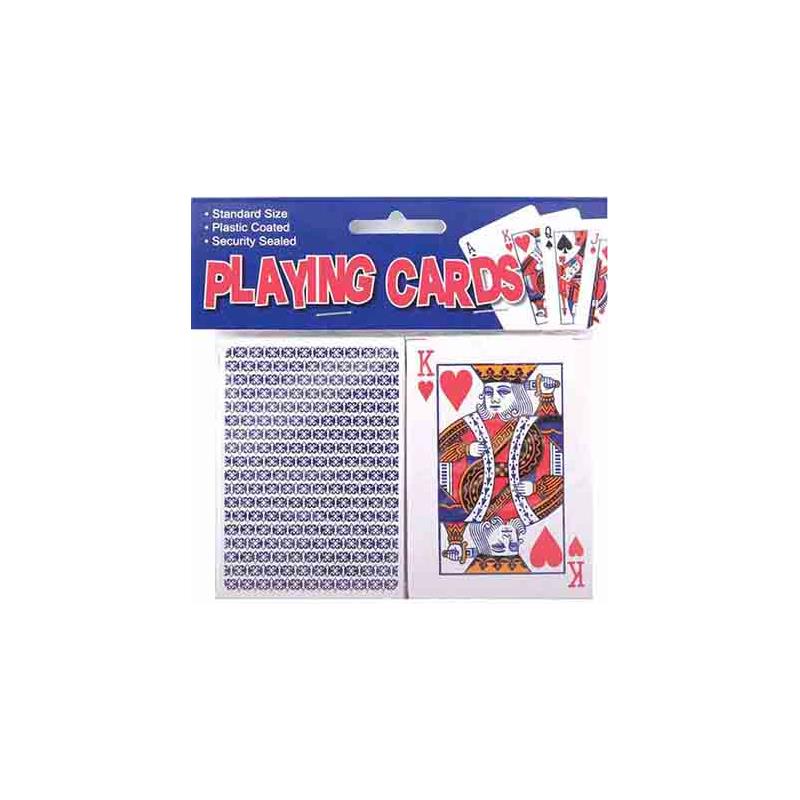 Pack of 2 Plastic Coated Playing Cards