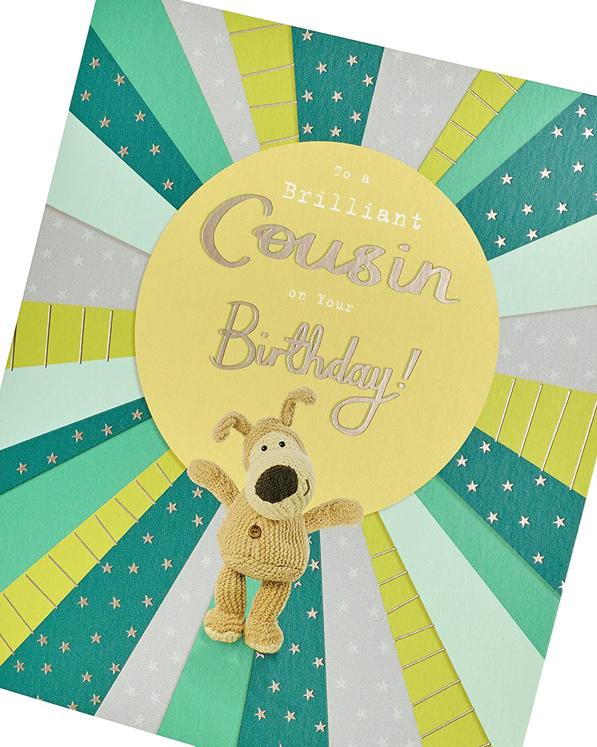 Boofle Brilliant Cousin Birthday Card