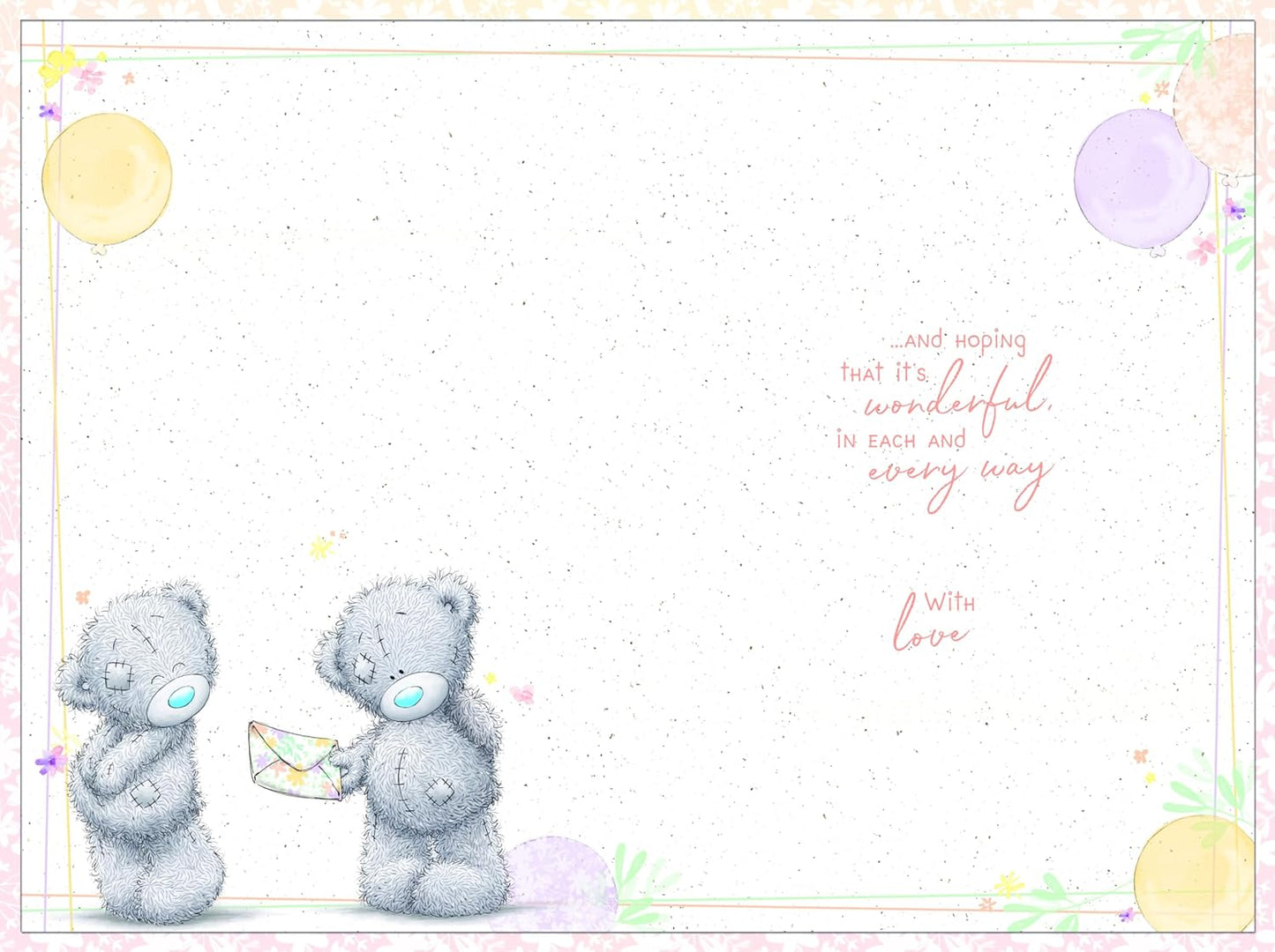 Bears Embracing 'Wonderful You' Birthday Card
