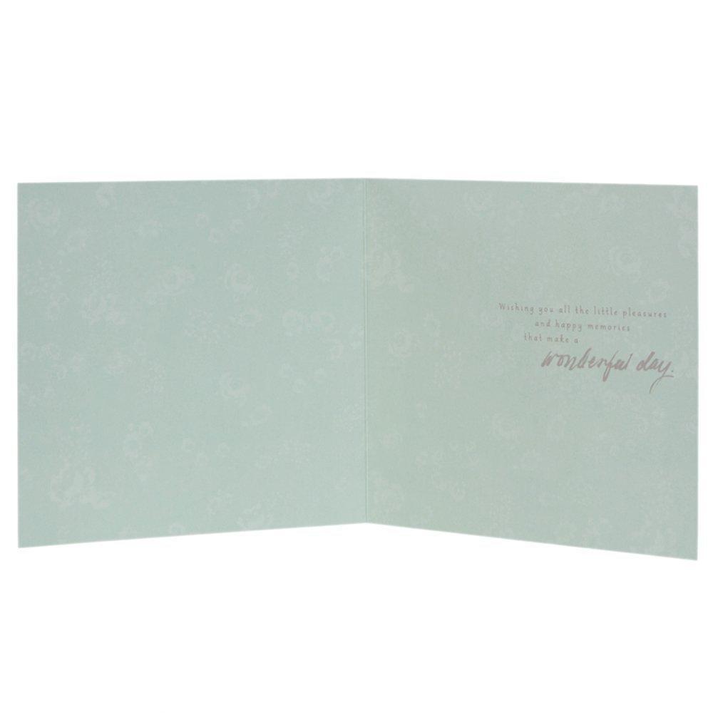 'Contemporary Ribbon' Medium Square Mother's Day Card