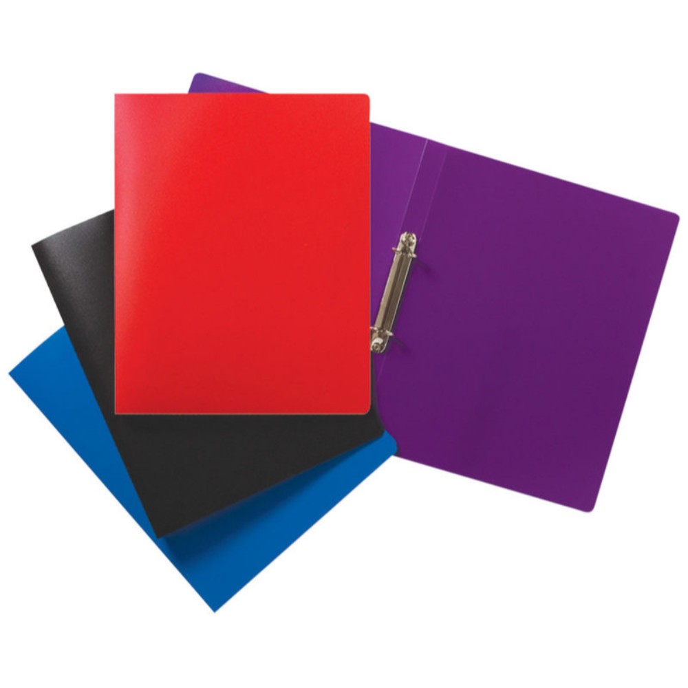 A4 Slim Solid Colour Ring Binder