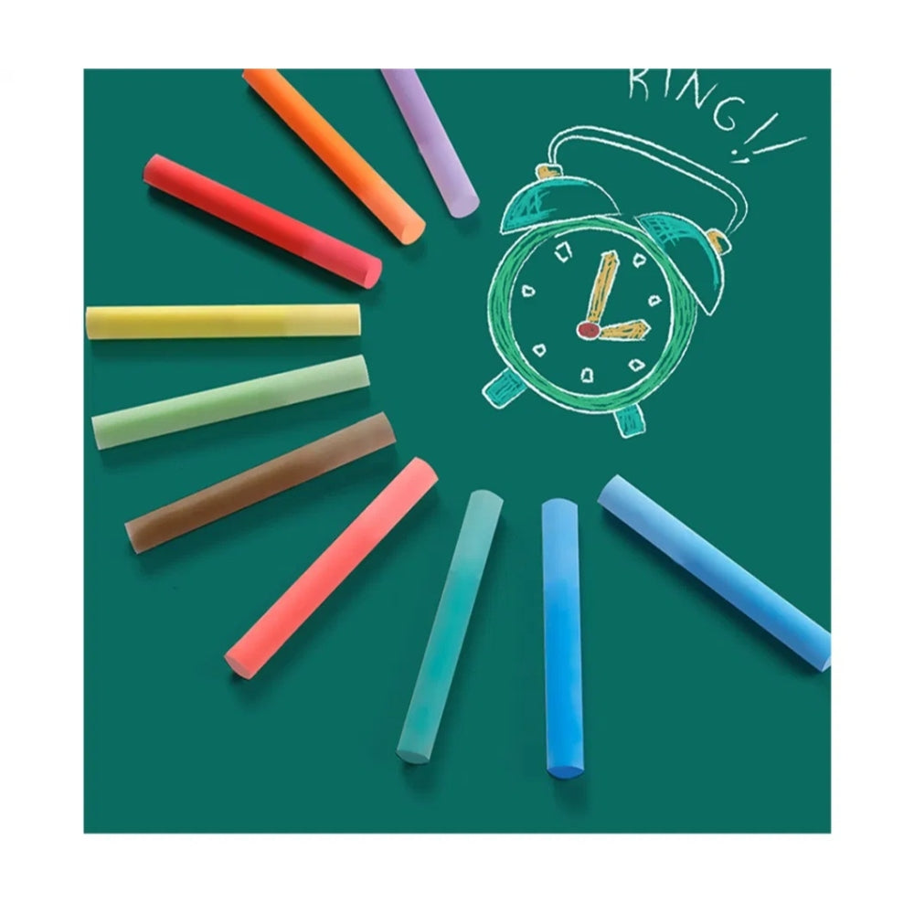 Pack of 300 Coloured Chalk Sticks - Non Toxic