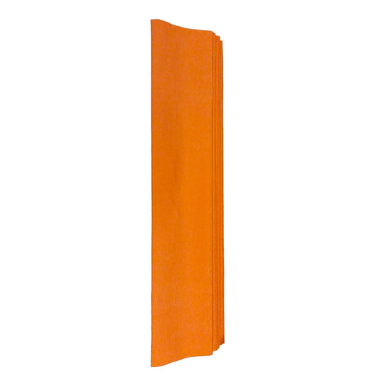 Pack of 10 Orange Crepe Paper 50 x 200cm by Janrax
