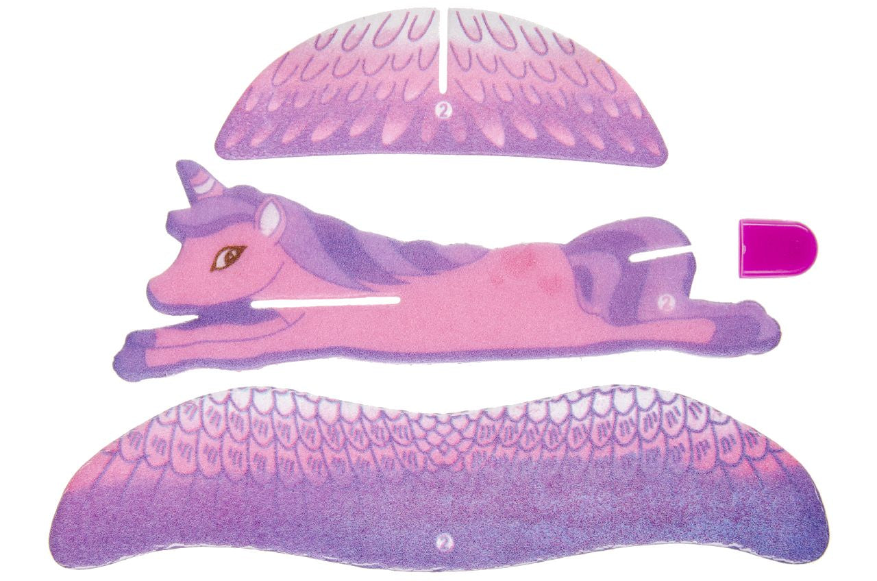 Pack of 36 Flying Unicorn Design Gliders 22Cm