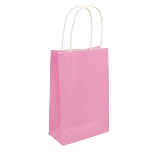 Baby Pink Paper Bag with Handle