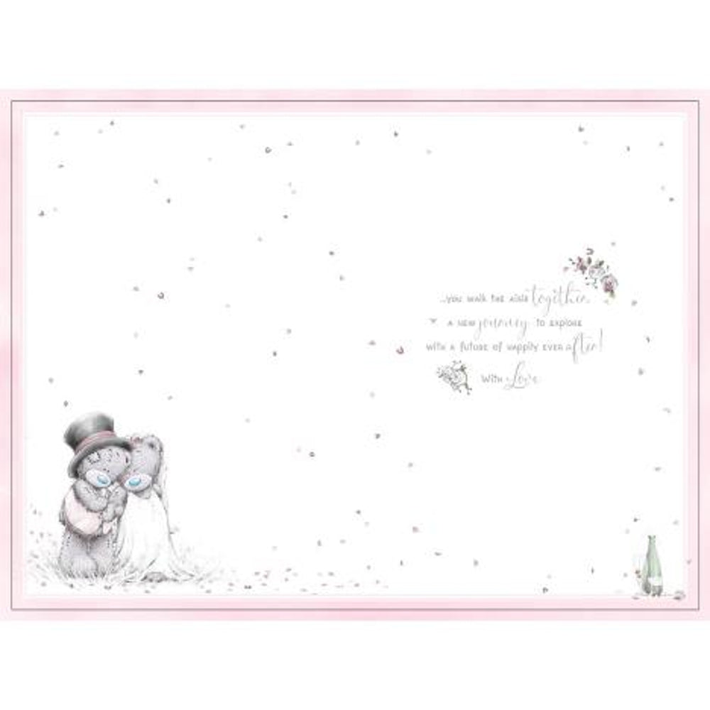 Bear Bride And Groom Special Couple Me to You Bear Wedding Day Card