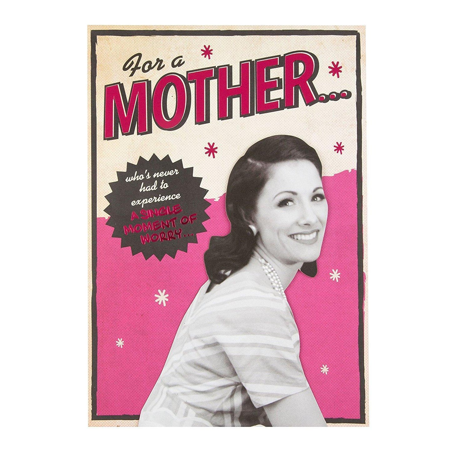 'Moment Of Worry' Humour Funny Mother's Day Card