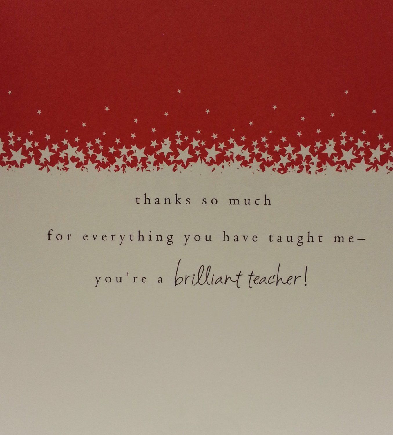 For Special Teacher Elliot And Buttons With Trophy Thank You Card 