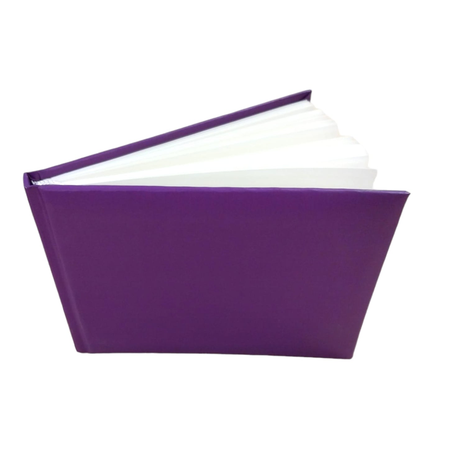 Plain Cover Purple Autograph Book by Janrax - Signature End of Term School Leavers