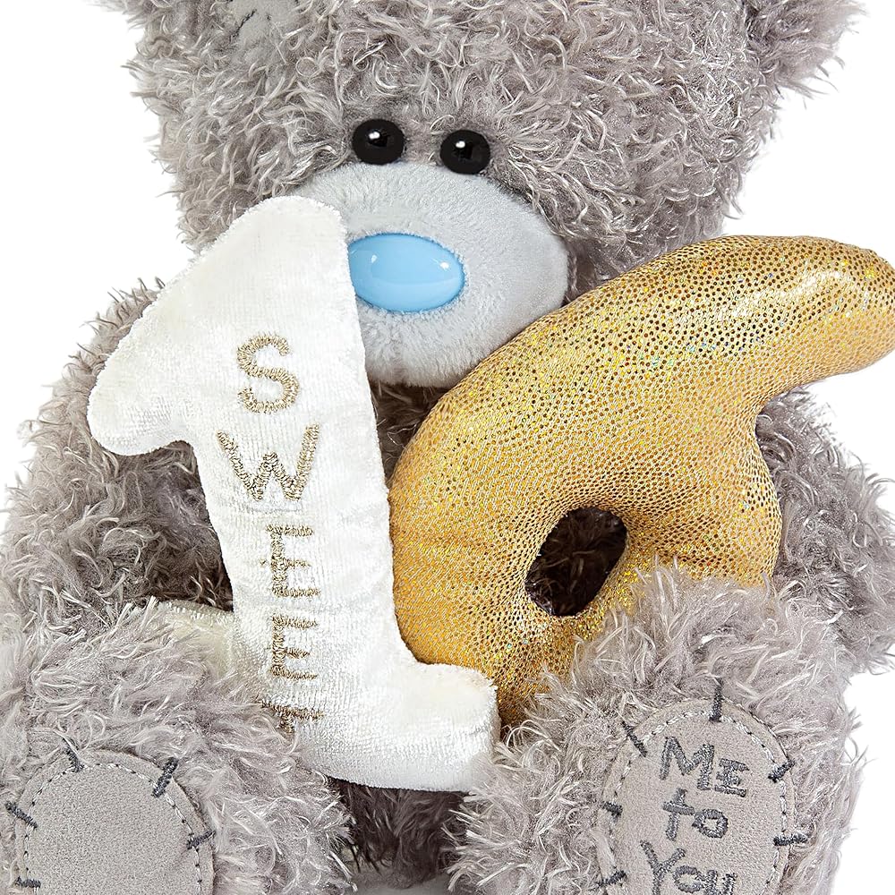 Me To You Tatty Teddy 16th Birthday Plush 15cm High