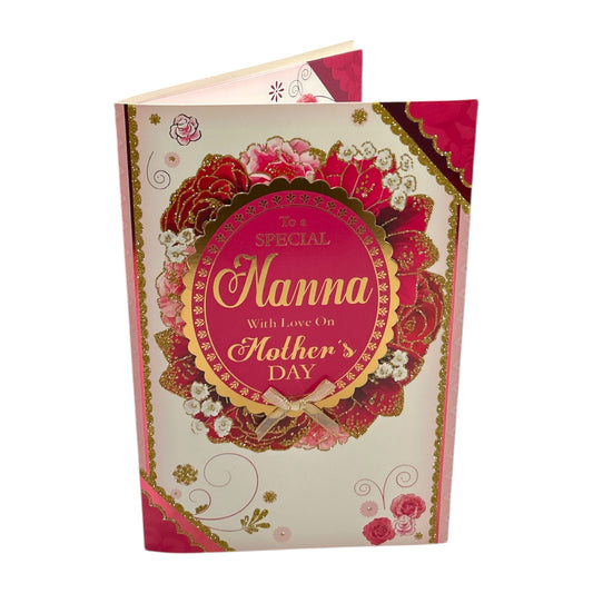 To Special Nanna Flower Head Design Mother's Day Boxed Card