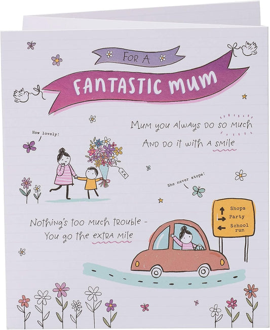 Adorable Poem Mum Birthday Card