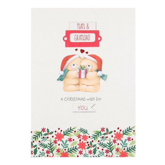 Nan & Grandad Card 'Cosy Happiness' Forever Friends 