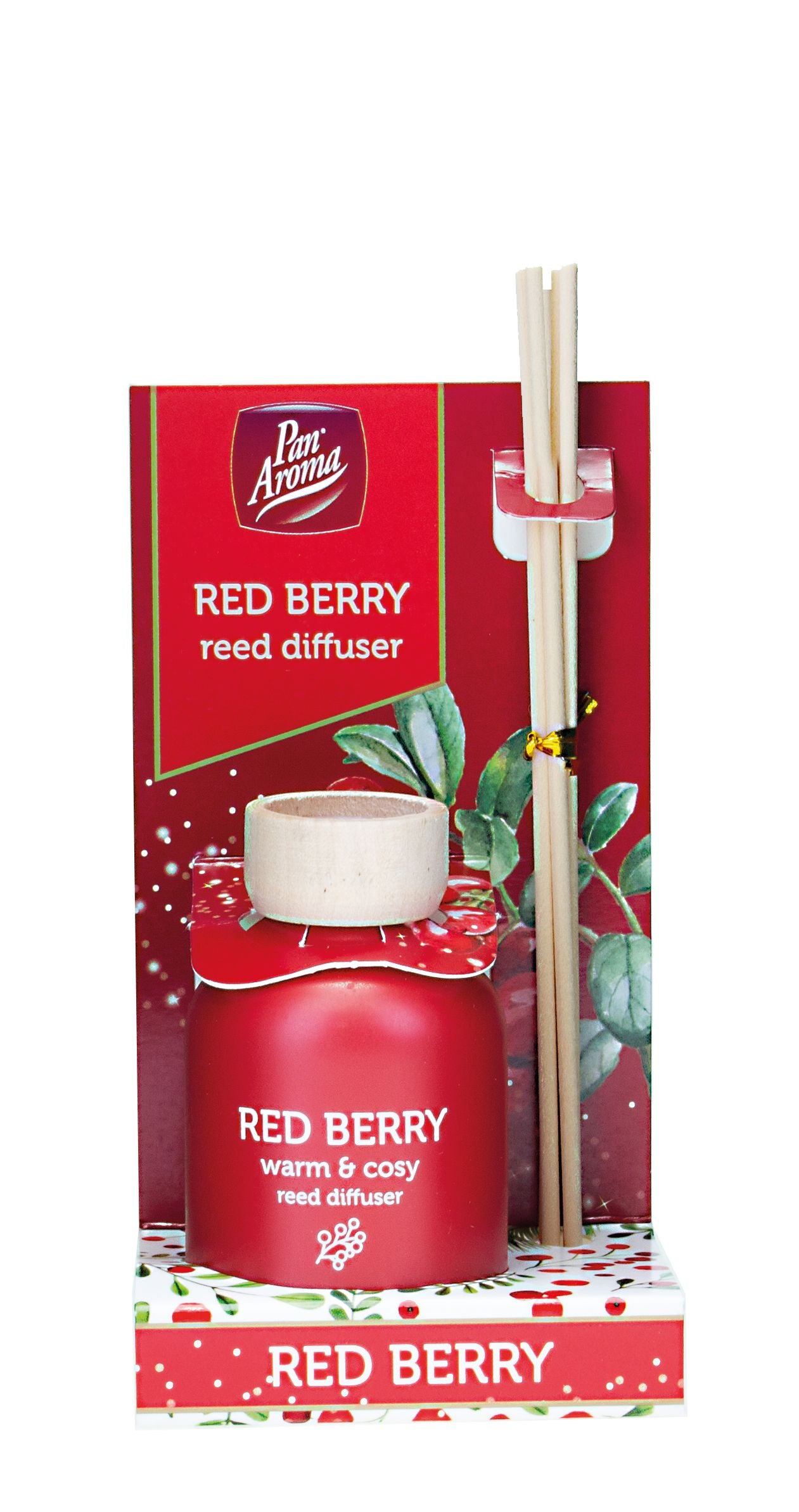 Pan Aroma Red Berry Reed Diffuser 50ml