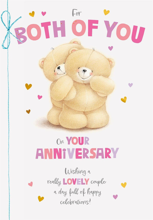 Forever Friends for Couples Anniversary Congratulations Card