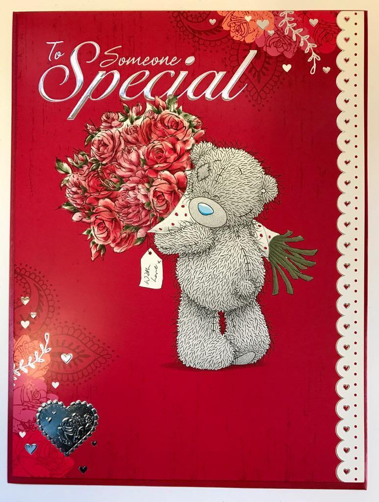 Someone Special Large Me to You Bear Valentine's Day Card