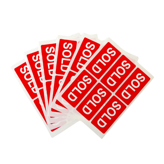 Pack of 252 SOLD Self Adhesive Labels 25x50mm