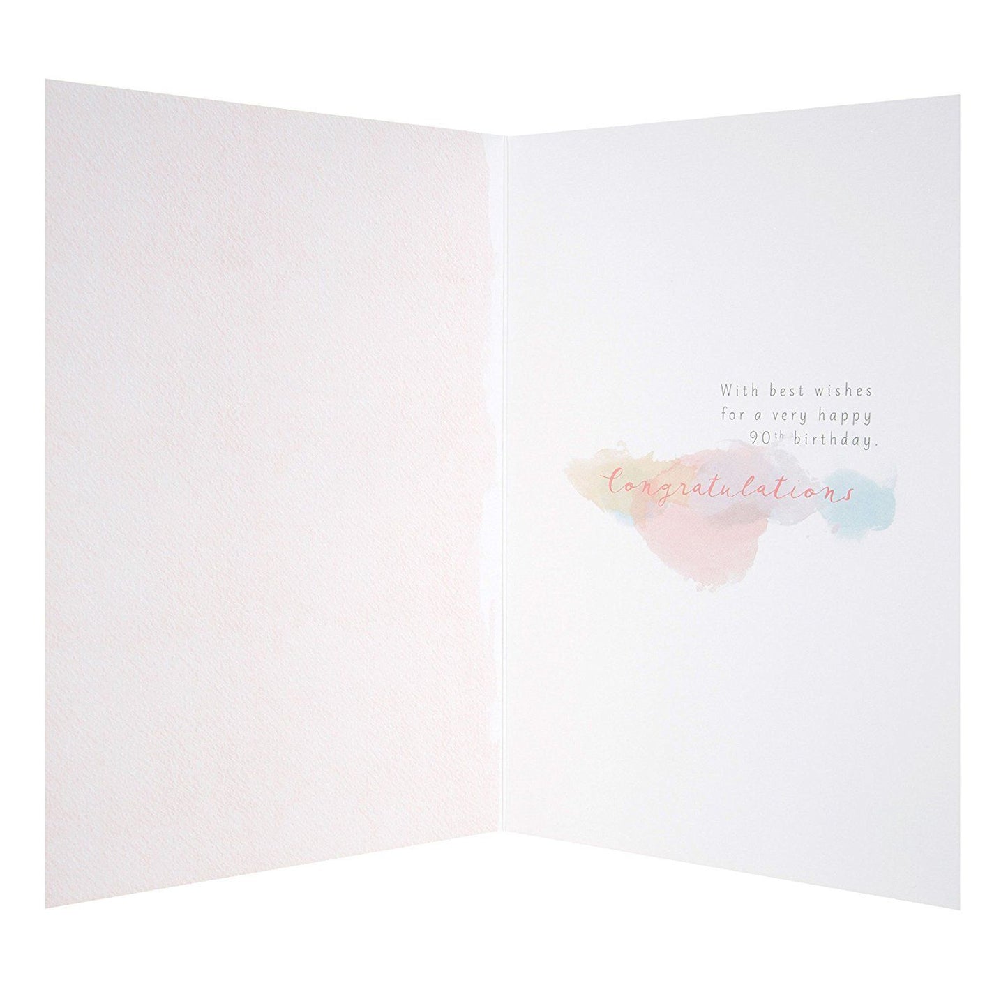 90th Birthday Card "Enjoy Every Minute"  