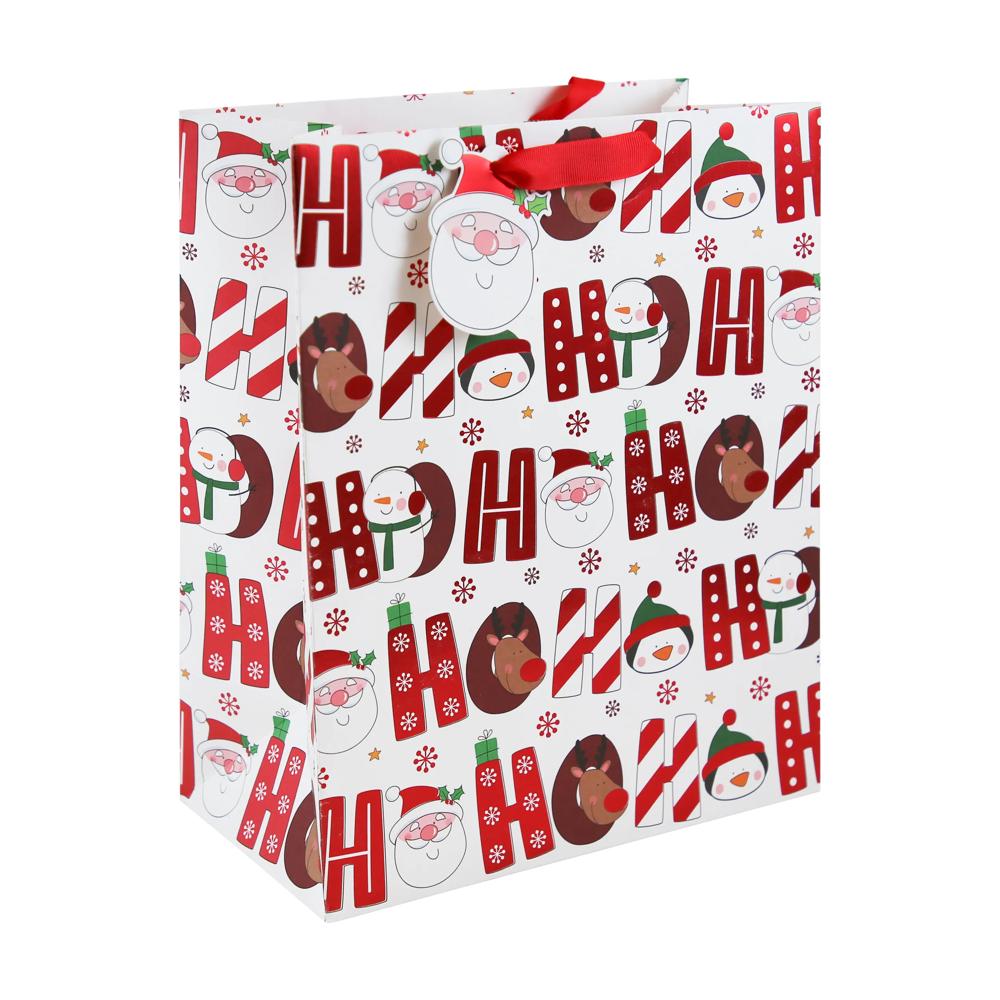 Ho Ho Ho Large Christmas Gift Bag