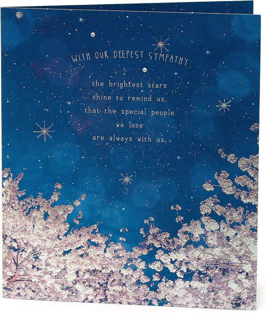 Sorry For Your Loss Thinking of You Bereavement, Condolence, Inspirational Card