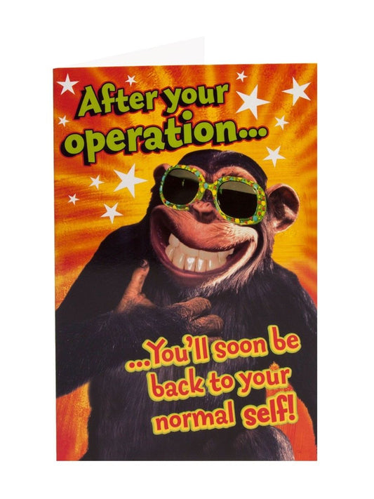 Hanson White After Operation Greetings Card