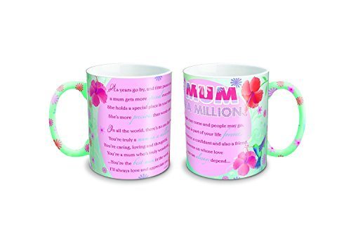 Sweet Sentiments Worlds Best Mugs Mum in a Million