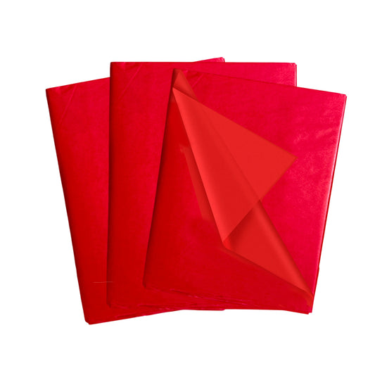 Pack of 1440 Red Acid Free 50 x 70cm Tissue Paper Sheets