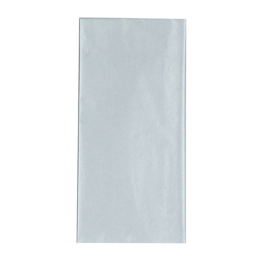 Pack of 5 Silver Metallic Tissue Paper 50x75cm