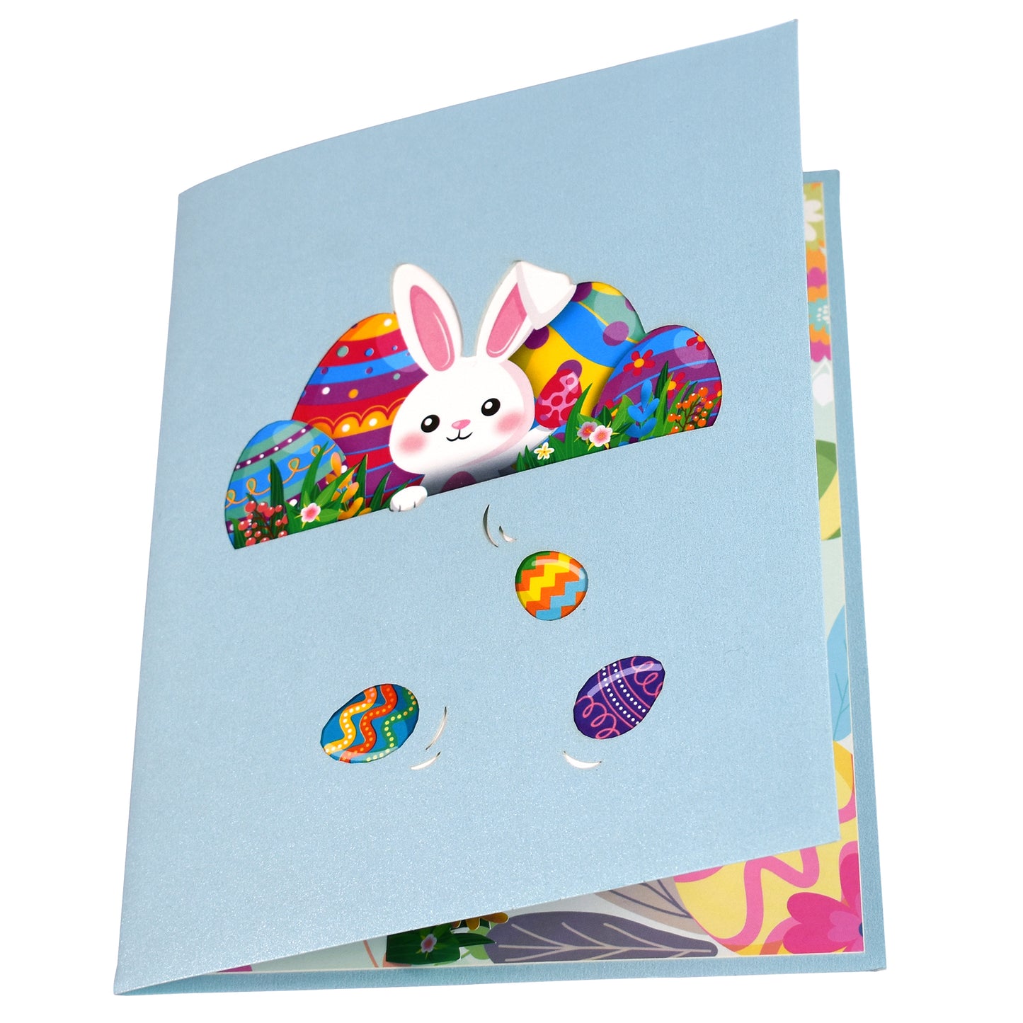 Peek- A-Bunny Festive Easter Pop Up Greeting Card