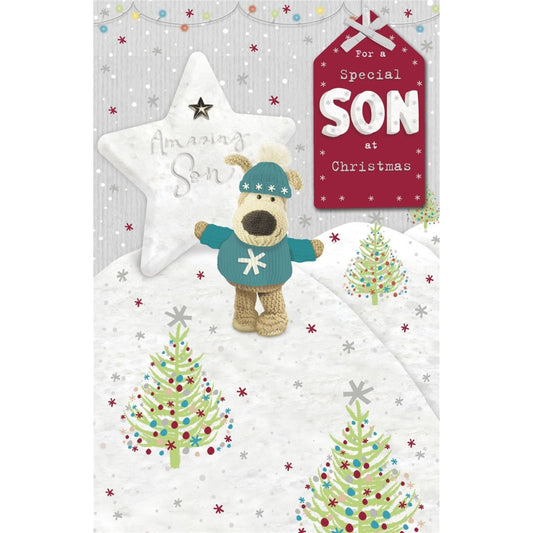Boofle On Snow Mountain Son Christmas Card