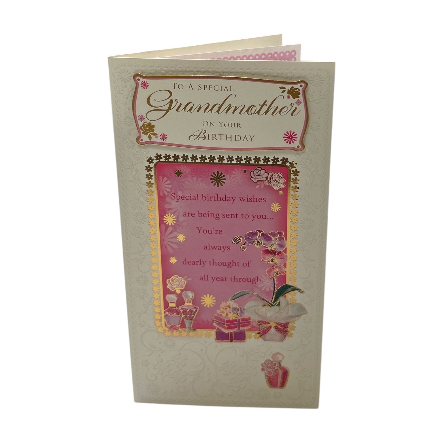 To A Special Grandmother On Your Birthday Soft Whispers Card