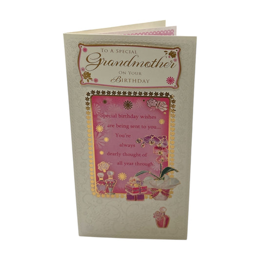 To A Special Grandmother On Your Birthday Soft Whispers Card