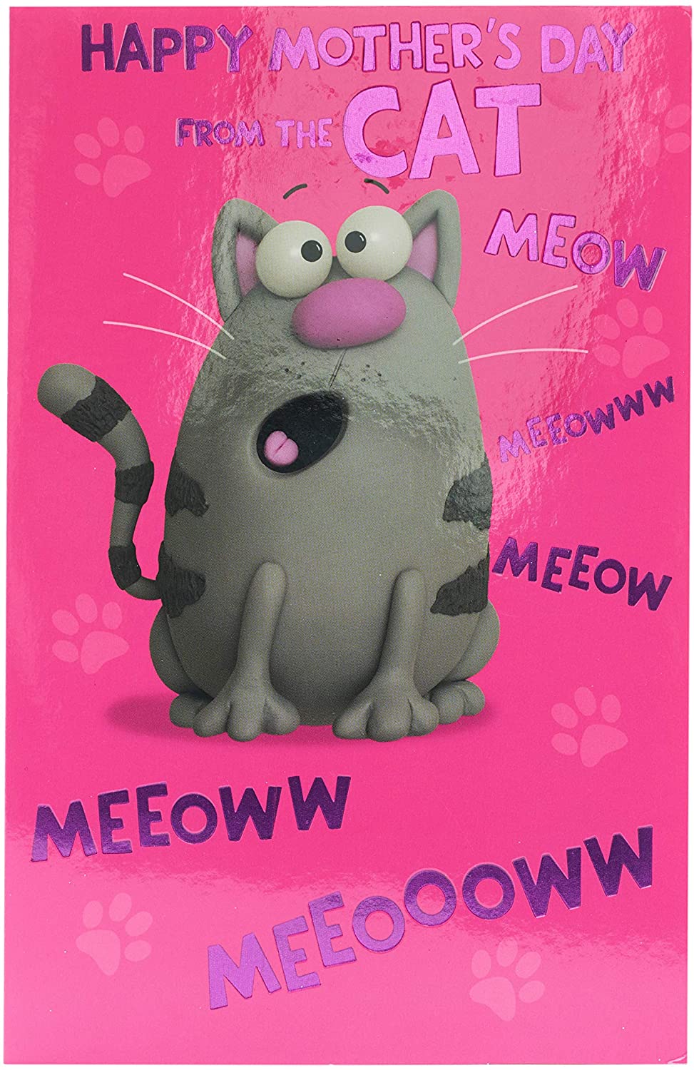 Happy Mother's Day From The CAT, Greeting Card