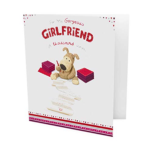 For My Gorgeous Girlfriend Boofle Valentine's Day Card