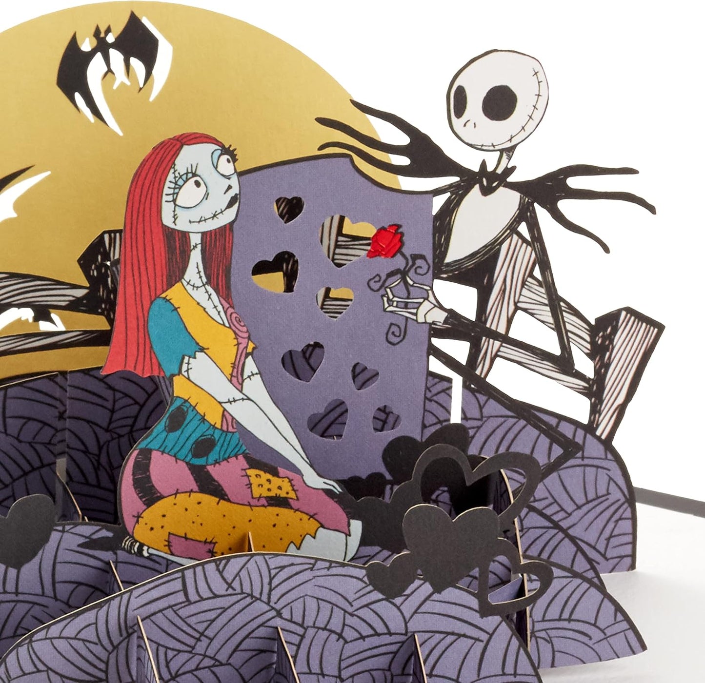 Signature Paper Wonder Pop Up Anniversary Birthday Card (Nightmare Before Christmas)