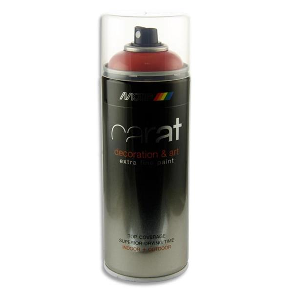 400ml Can Art Traffic Red Spray Paint by Carat