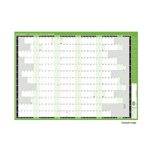 Janrax 2027 Compact Year Planner Unmounted - 590 x 420mm